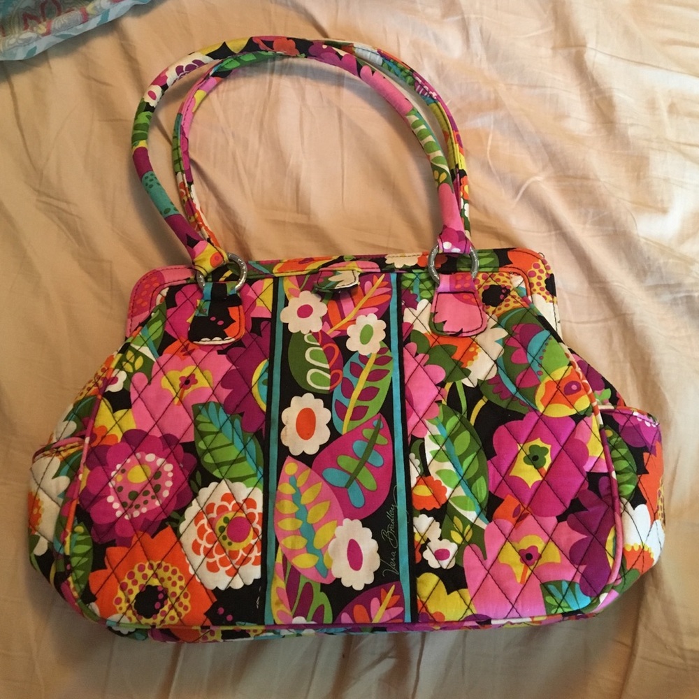 Vera Bradley structured purse